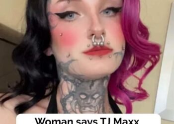 Woman with face tattoos rants after store denies her retail job