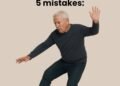 5 common mistakes that cause older people to lose their balance
