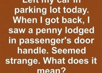 The Mystery of the Penny in the Car Door Handle: What It Could Mean