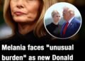 Melania faces “unusual burden” as Donald Trump and Natalie Harp drama unfolds