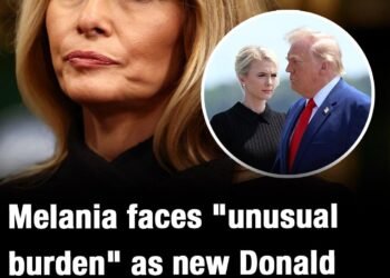 Melania faces “unusual burden” as Donald Trump and Natalie Harp drama unfolds