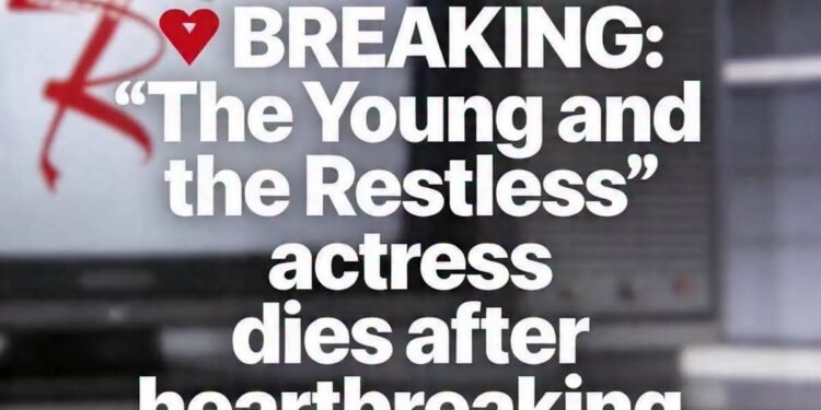 BREAKING: ‘The Young and the Restless’ Ac