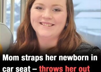 Mom straps baby in carseat, throws her out window to save her life
